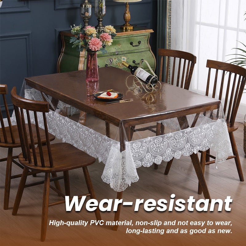 🎄🎁Stain-resistant Wash-Free Tablecloth