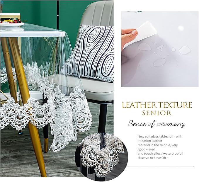 🎄🎁Stain-resistant Wash-Free Tablecloth
