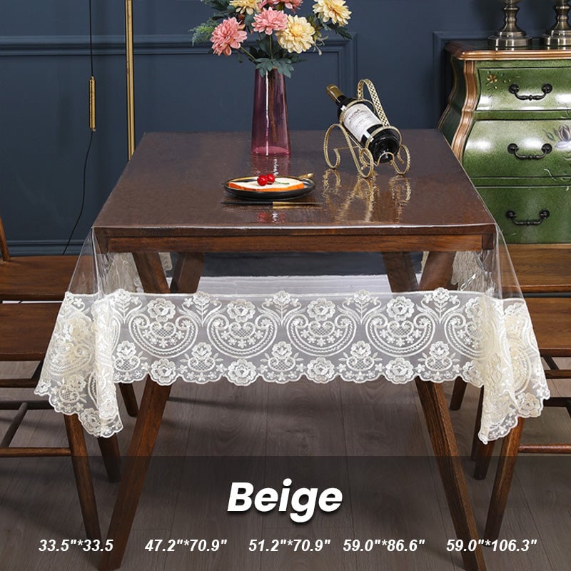 🎄🎁Stain-resistant Wash-Free Tablecloth