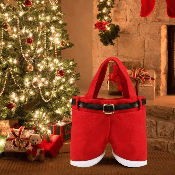 🎁2023 Sale 🎁Santa Claus Pants Gift Bag
