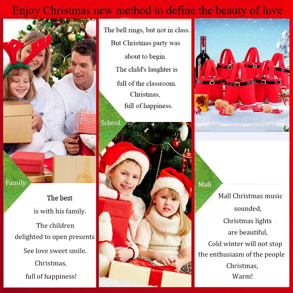 🎁2023 Sale 🎁Santa Claus Pants Gift Bag